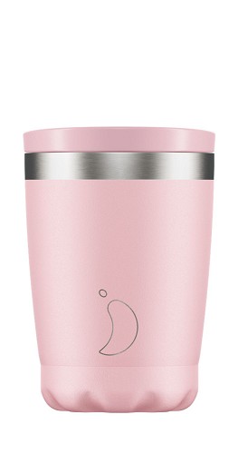 Chilly's Coffee Cup 340ml Pastel Pink